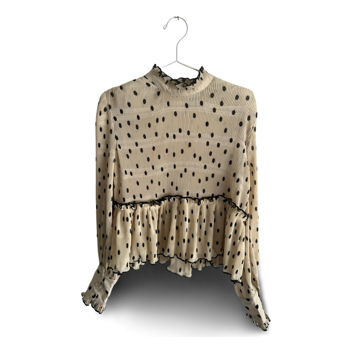 Scandi Minimal Preloved Ganni Blouse