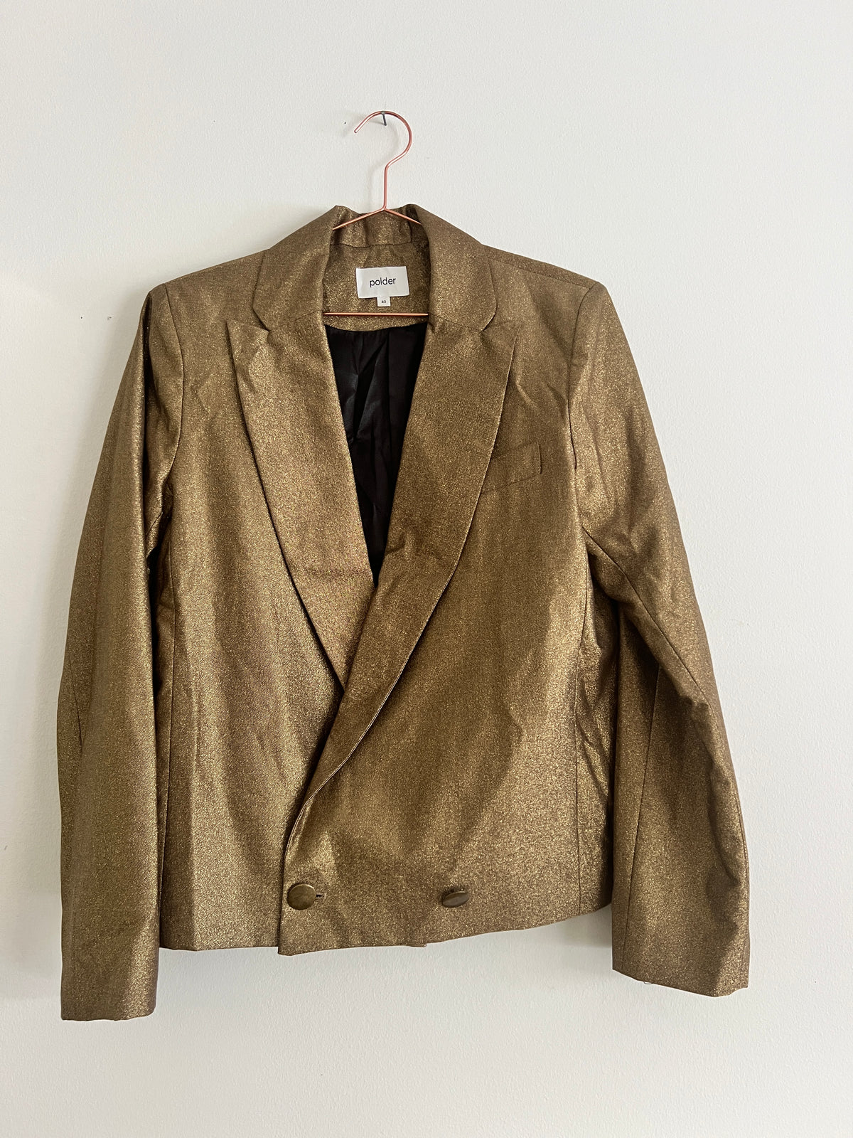 preloved polder blazer gold