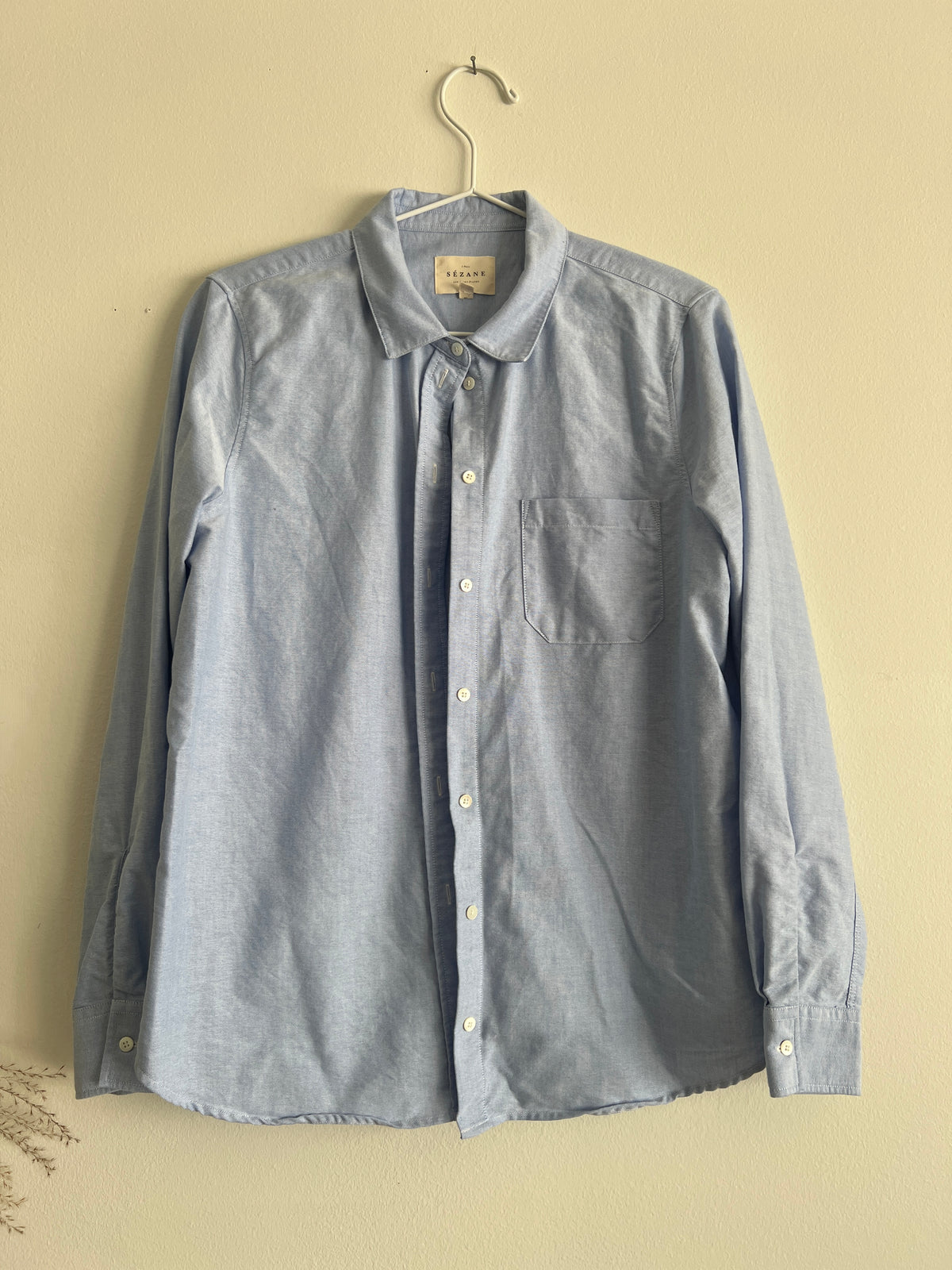 Sezane preloved women&#39;s tomboy shirt