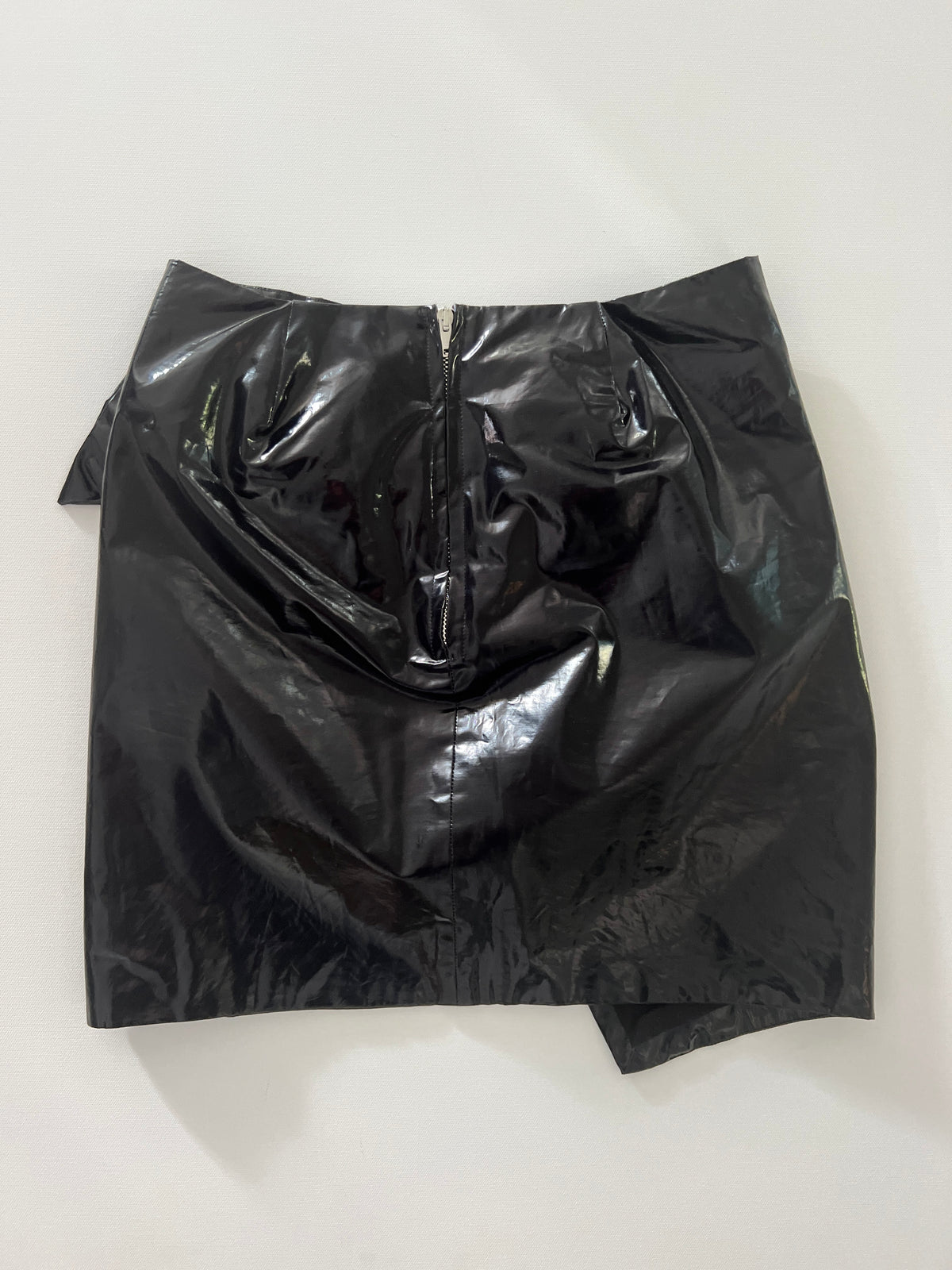 Isabel Marant Anders Vinyl Bow Skirt Preloved