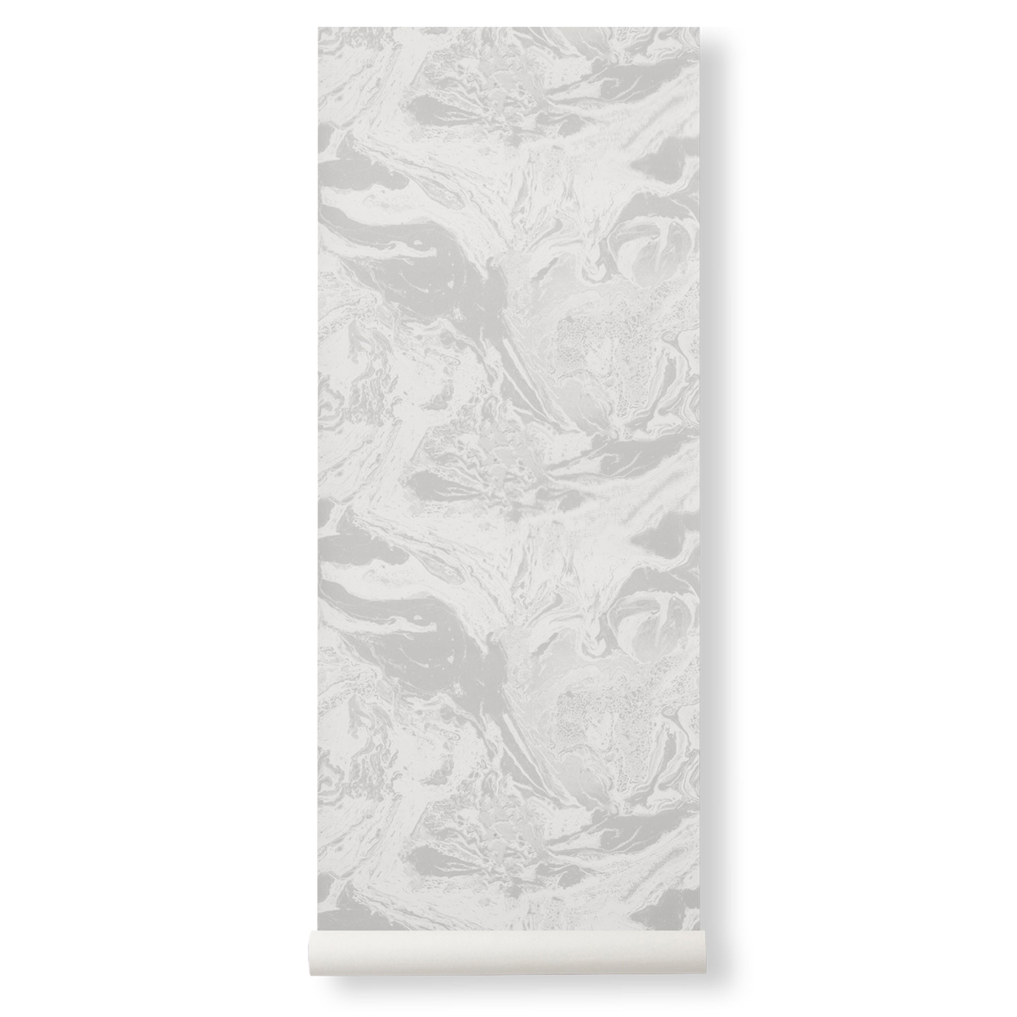 Ferm Living Marbling Wallpaper In Beige - Scandi Minimal