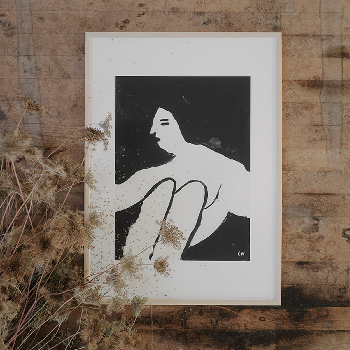 Fine Little Day Woman Poster - Scandi Minimal