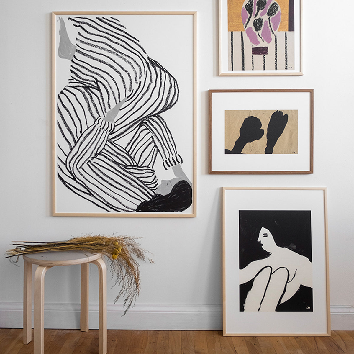 Fine Little Day Woman Poster - Scandi Minimal