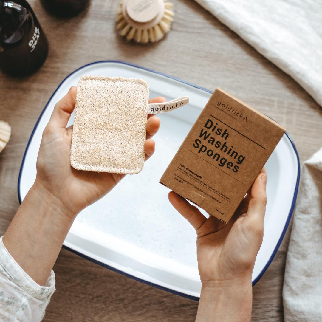 Goldrick Loofah Dishwashing Sponge