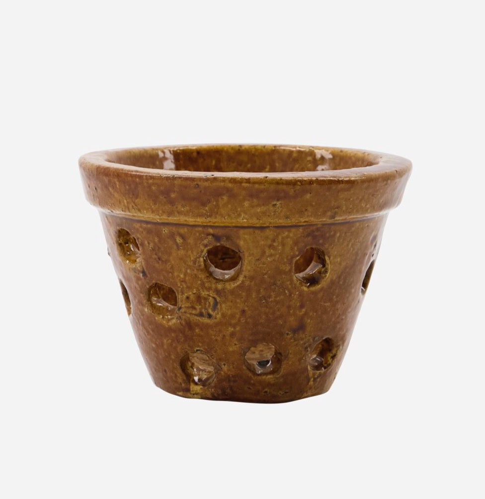 House Doctor Candle holder Chau In Dark brown - Scandi Minimal