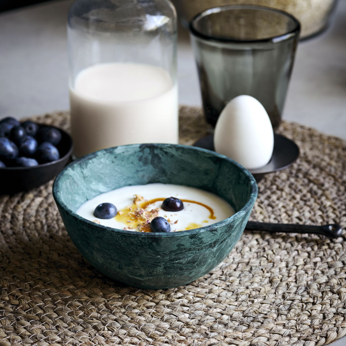 House Doctor Serveur Bowl Green - Set of 4 - Scandi Minimal