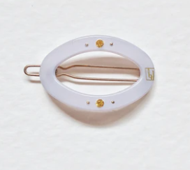 Bon Dep Swarovski Circle Clip Lavender - Scandi Minimal