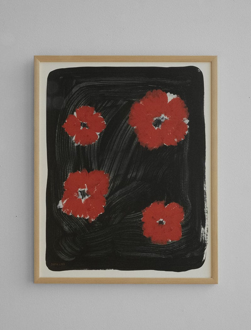 Fine Little Day Scarlet Pimpernel Poster - Scandinavian Art Poster